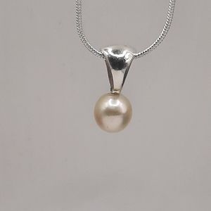 Champagne Pearl Necklace